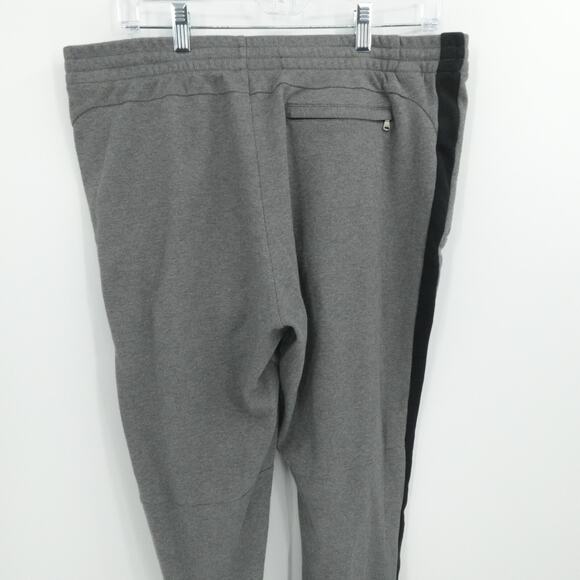 Polo Ralph Lauren Pants Mens M Gray Track Pony Ankle Zip Pull On Sweatpants - Picture 10 of 12